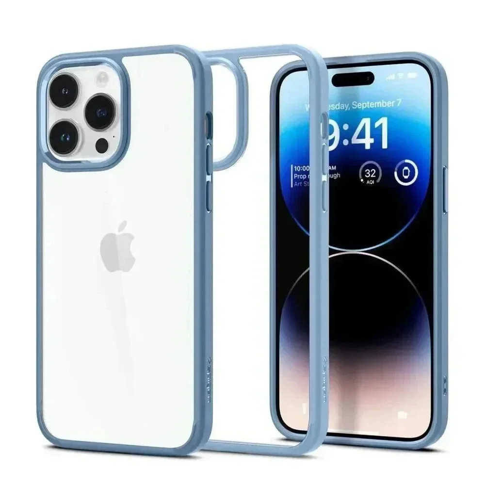 Spigen Ultra Hybrid Case for iPhone 14 Pro Case Anti-Yellowing Military Grade‎